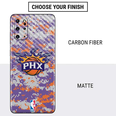 NBA Phoenix Suns Digi Camo Galaxy S20 Plus Skin