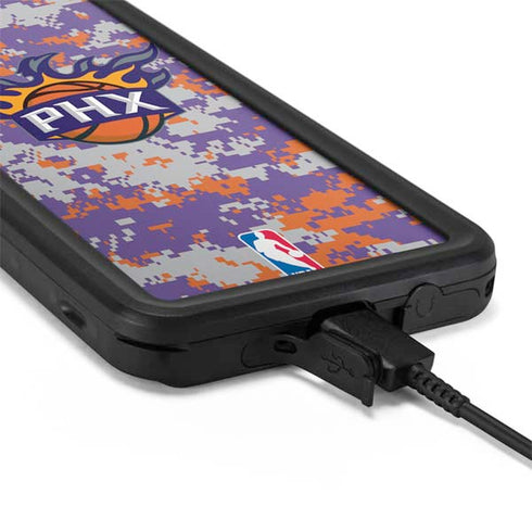 NBA Phoenix Suns Digi Camo Galaxy S20 Plus Waterproof Case