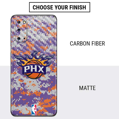 NBA Phoenix Suns Digi Camo Galaxy S20 Skin