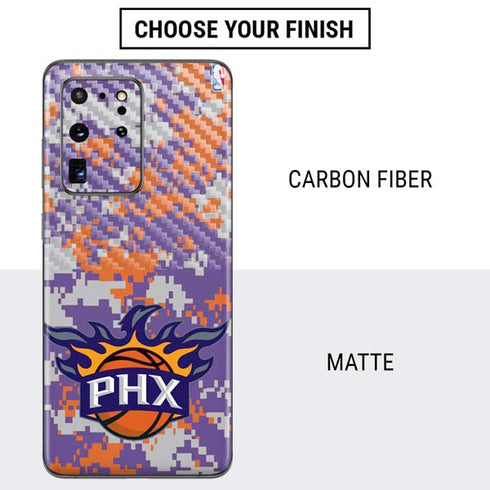 NBA Phoenix Suns Digi Camo Galaxy S20 Ultra 5G Skin