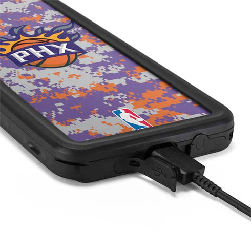 NBA Phoenix Suns Digi Camo Galaxy S20 Waterproof Case