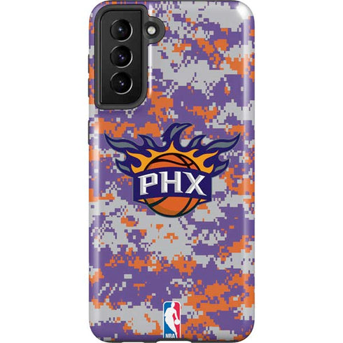 NBA Phoenix Suns Digi Camo Galaxy S21 FE Pro Case
