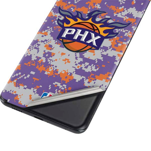 NBA Phoenix Suns Digi Camo Galaxy S21 Ultra 5G Skin
