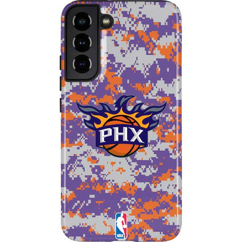 NBA Phoenix Suns Digi Camo Galaxy S22 Plus Pro Case
