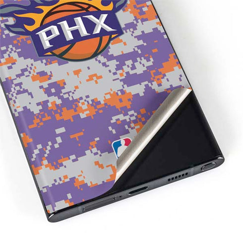 NBA Phoenix Suns Digi Camo Galaxy S22 Ultra Skin