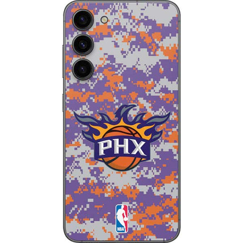 NBA Phoenix Suns Digi Camo Galaxy S23 Plus Skin