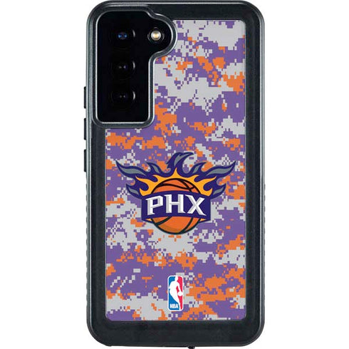 NBA Phoenix Suns Digi Camo Galaxy S23 Plus Waterproof Case