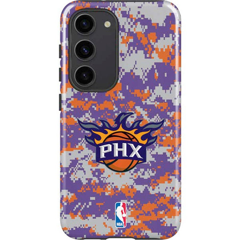 NBA Phoenix Suns Digi Camo Galaxy S23 Pro Case