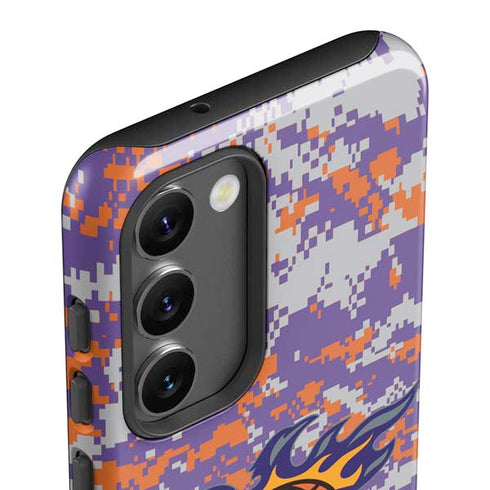 NBA Phoenix Suns Digi Camo Galaxy S23 Pro Case