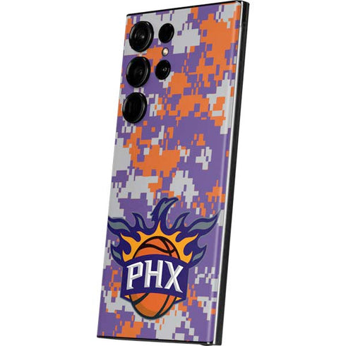 NBA Phoenix Suns Digi Camo Galaxy S23 Ultra Skin