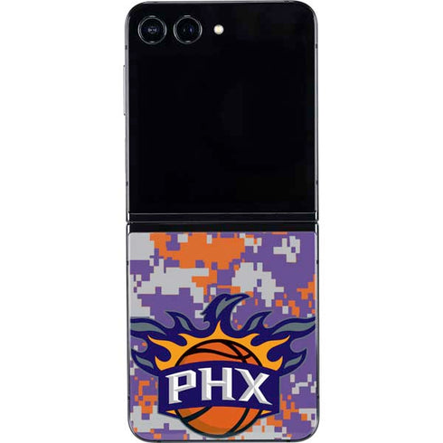 NBA Phoenix Suns Digi Camo Galaxy Z Flip5 5G Skin
