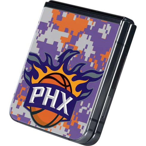 NBA Phoenix Suns Digi Camo Galaxy Z Flip5 5G Skin