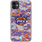 NBA Phoenix Suns Digi Camo iPhone 11 Clear Case