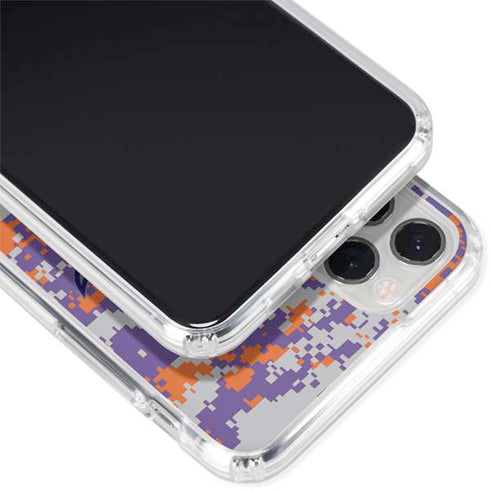 NBA Phoenix Suns Digi Camo iPhone 11 Pro Clear Case