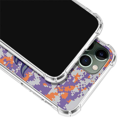 NBA Phoenix Suns Digi Camo iPhone 11 Pro Max Clear Case