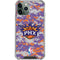 NBA Phoenix Suns Digi Camo iPhone 11 Pro Max Clear Case