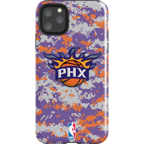 NBA Phoenix Suns Digi Camo iPhone 11 Pro Max Impact Case