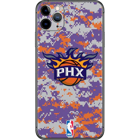 NBA Phoenix Suns Digi Camo iPhone 11 Pro Max Skin