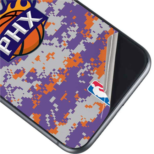 NBA Phoenix Suns Digi Camo iPhone 11 Skin