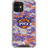 NBA Phoenix Suns Digi Camo iPhone 12 Clear Case