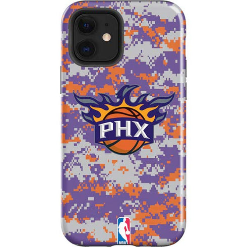 NBA Phoenix Suns Digi Camo iPhone 12 Impact Case