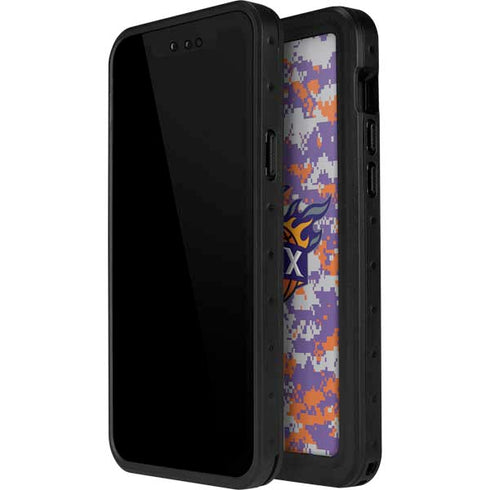 NBA Phoenix Suns Digi Camo iPhone 12 Mini Waterproof Case