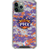 NBA Phoenix Suns Digi Camo iPhone 12 Pro Clear Case