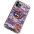 NBA Phoenix Suns Digi Camo iPhone 12 Pro Clear Case