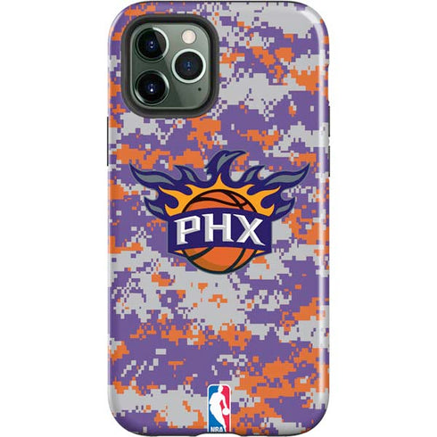 NBA Phoenix Suns Digi Camo iPhone 12 Pro Impact Case