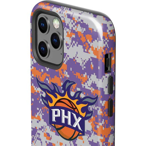 NBA Phoenix Suns Digi Camo iPhone 12 Pro Impact Case