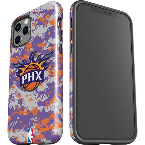 NBA Phoenix Suns Digi Camo iPhone 12 Pro Impact Case