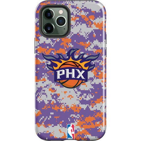 NBA Phoenix Suns Digi Camo iPhone 12 Pro Max Impact Case