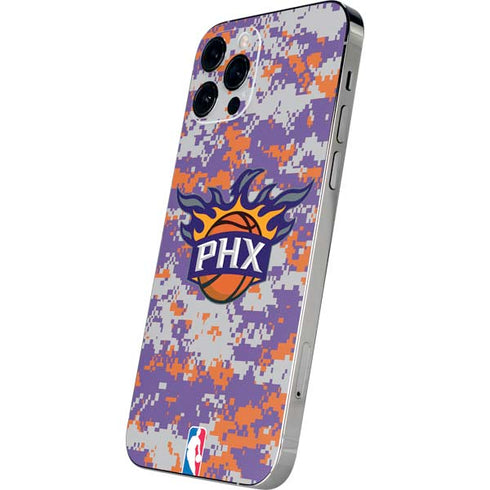 NBA Phoenix Suns Digi Camo iPhone 12 Pro Max Skin