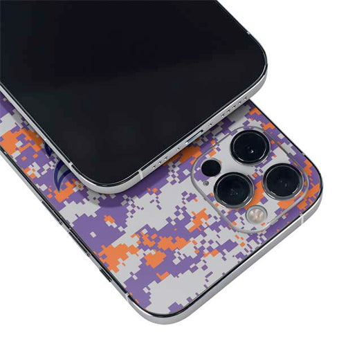 NBA Phoenix Suns Digi Camo iPhone 12 Pro Skin