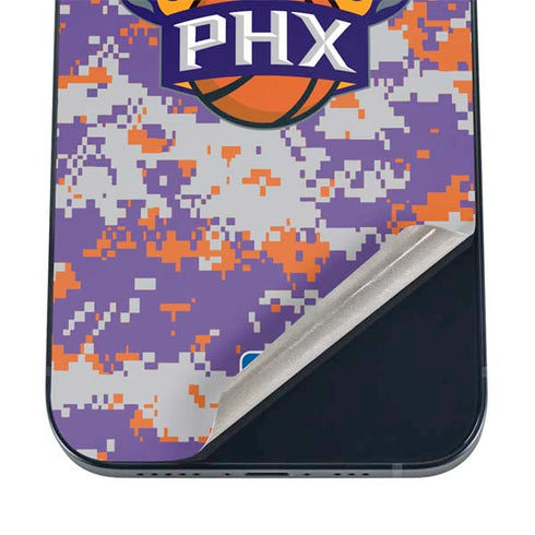 NBA Phoenix Suns Digi Camo iPhone 12 Skin