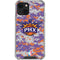 NBA Phoenix Suns Digi Camo iPhone 13 Mini Clear Case