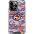 NBA Phoenix Suns Digi Camo iPhone 13 Pro Clear Case