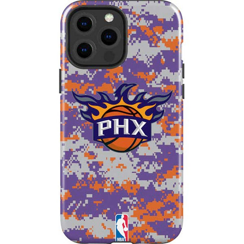 NBA Phoenix Suns Digi Camo iPhone 13 Pro Max Impact Case