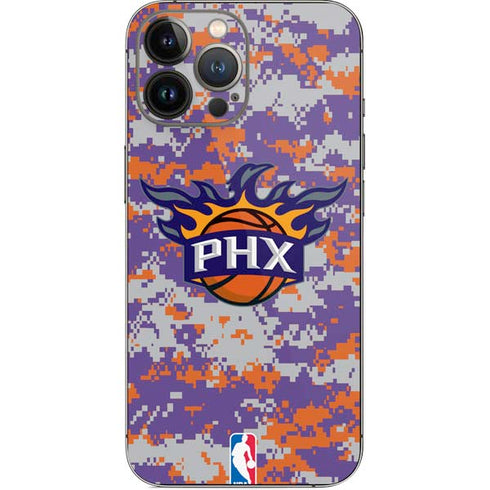 NBA Phoenix Suns Digi Camo iPhone 13 Pro Max Skin