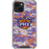 NBA Phoenix Suns Digi Camo iPhone 14 Clear Case