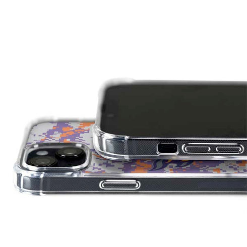 NBA Phoenix Suns Digi Camo iPhone 15 Plus MagSafe Case