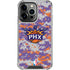NBA Phoenix Suns Digi Camo iPhone 14 Pro Clear Case