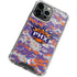 NBA Phoenix Suns Digi Camo iPhone 15 Pro Clear Case