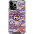 NBA Phoenix Suns Digi Camo iPhone 14 Pro Max Clear Case