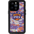 NBA Phoenix Suns Digi Camo iPhone 14 Pro Waterproof Case