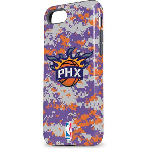 NBA Phoenix Suns Digi Camo iPhone 8 Pro Case