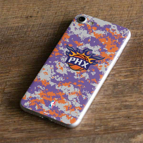 NBA Phoenix Suns Digi Camo iPhone 8 Skin