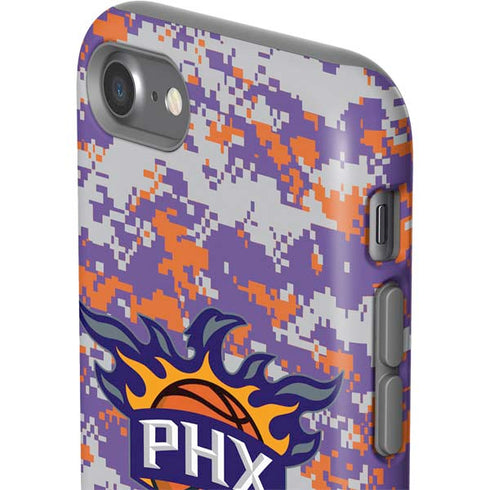 NBA Phoenix Suns Digi Camo iPhone SE (2nd & 3rd Gen) Pro Case