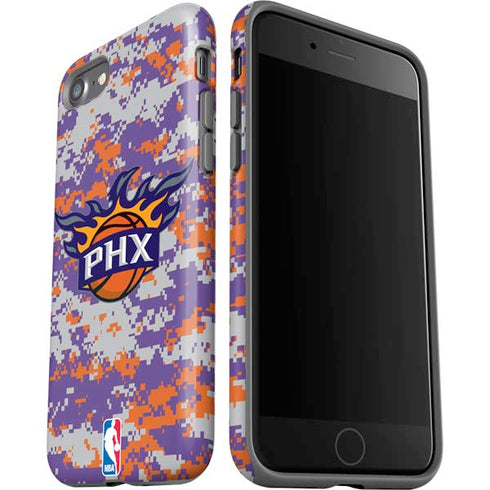 NBA Phoenix Suns Digi Camo iPhone SE (2nd & 3rd Gen) Pro Case