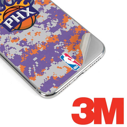 NBA Phoenix Suns Digi Camo iPhone X Skin